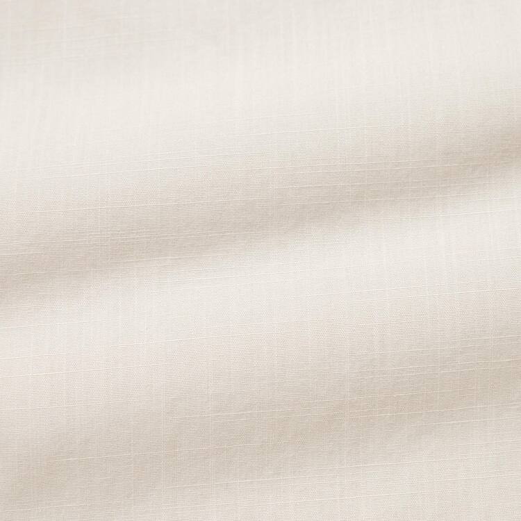 Uniqlo 100% Bavlnene Open Collar Kratke Sleeved Kosele Detske Béžové | UZJCWS-247