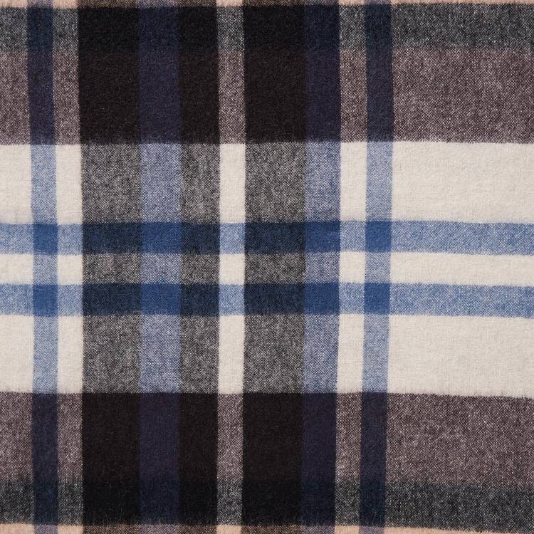 Uniqlo 100% Cashmere Checked Satky Damske Svetlo Siva | YPVNLR-485