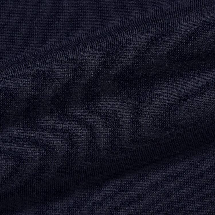 Uniqlo 100% Extra Fine Merino Collar Jumpers Panske Námornícka Modrá | IWLERG-289