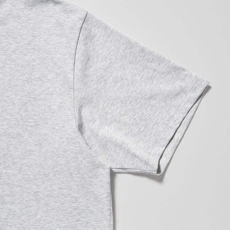 Uniqlo Airism Bavlnene Crew Neck Kratke Sleeved Tricko Panske Siva | PMXRKQ-470