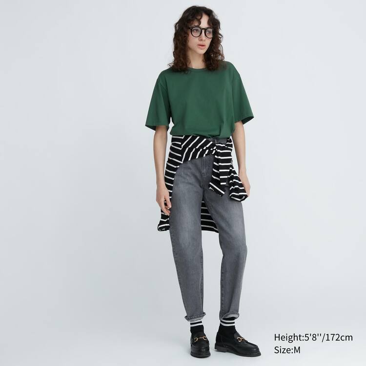 Uniqlo Airism Bavlnene Crew Neck Kratke Sleeved Tricko Panske Zelene | WGVFSA-057