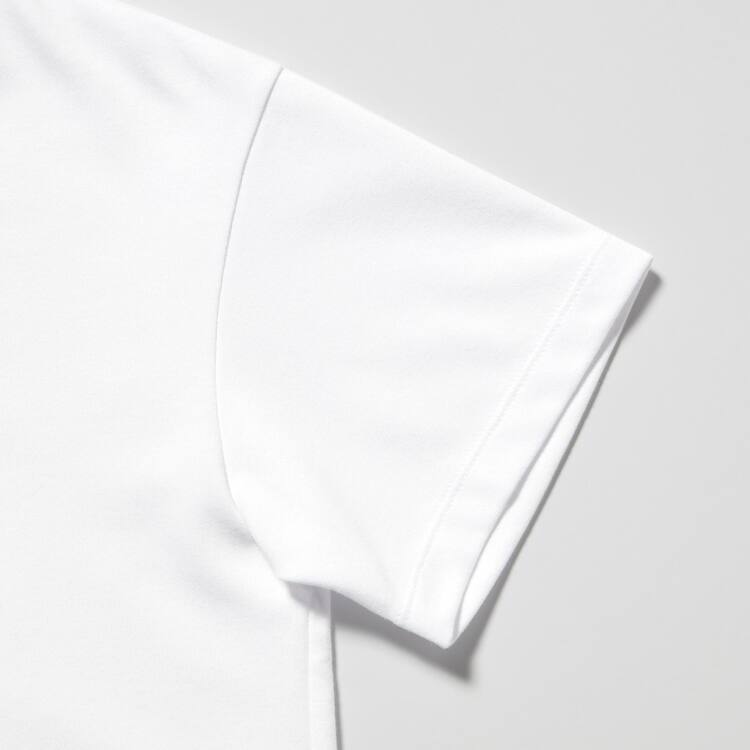 Uniqlo Airism Bavlnene Grafika Kratke Sleeved Tricko Detske Biele | NFAYHO-017