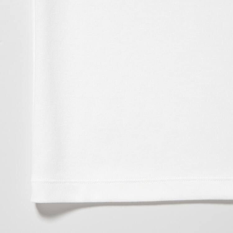 Uniqlo Airism Bavlnene Grafika Kratke Sleeved Tricko Detske Biele | TWSQPL-370
