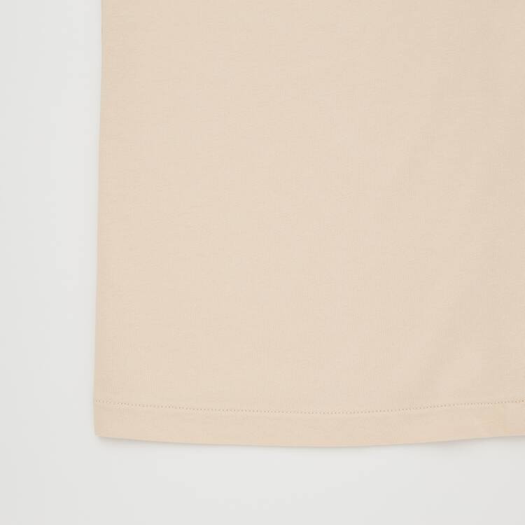 Uniqlo Airism Bavlnene Kratke Sleeved Loungewear Damske Béžové | TERJYH-045