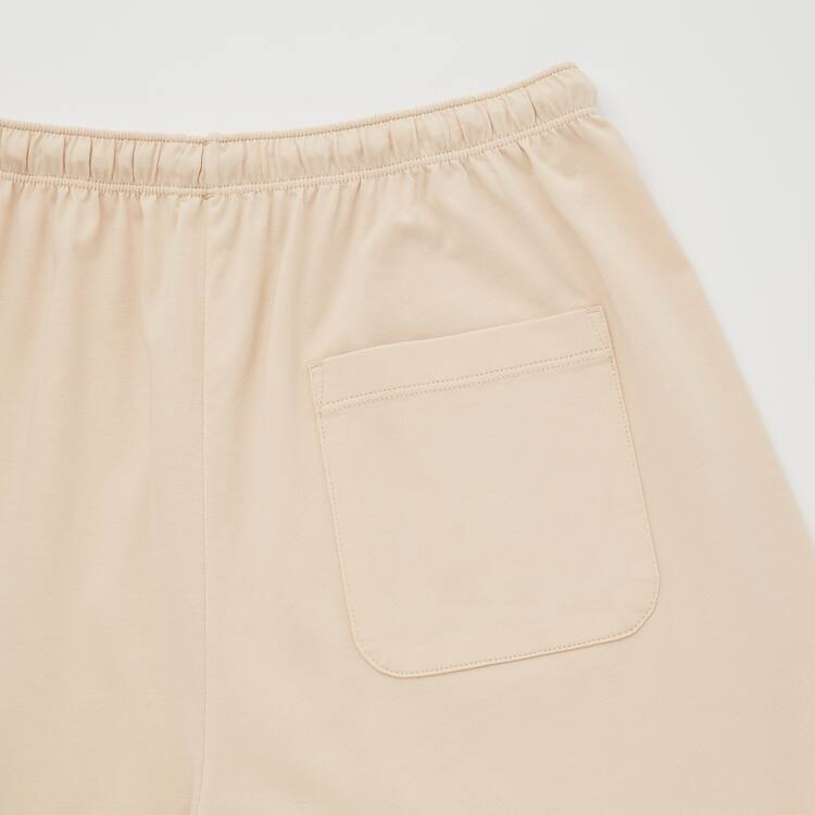 Uniqlo Airism Bavlnene Kratke Sleeved Loungewear Damske Béžové | TERJYH-045