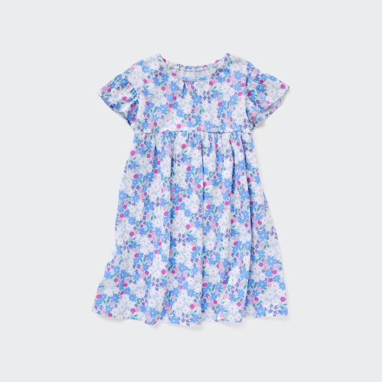 Uniqlo Airism Bavlnene Saty Pre Babatka Modre | OKGZYS-105