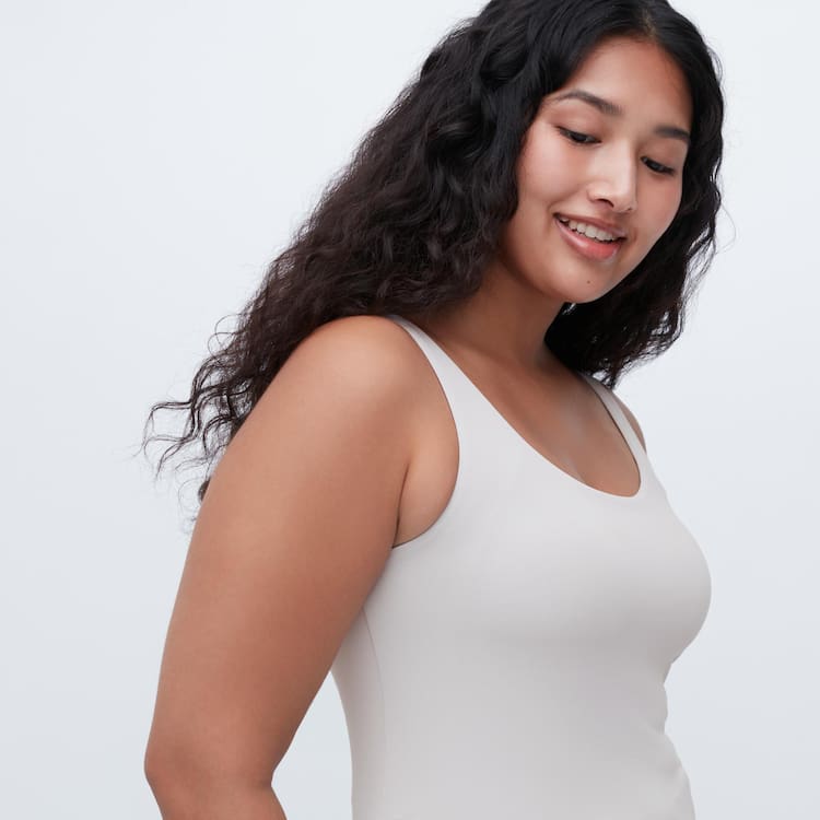 Uniqlo Airism Bez Rukavov Vesty Damske Siva | CLFYOR-213