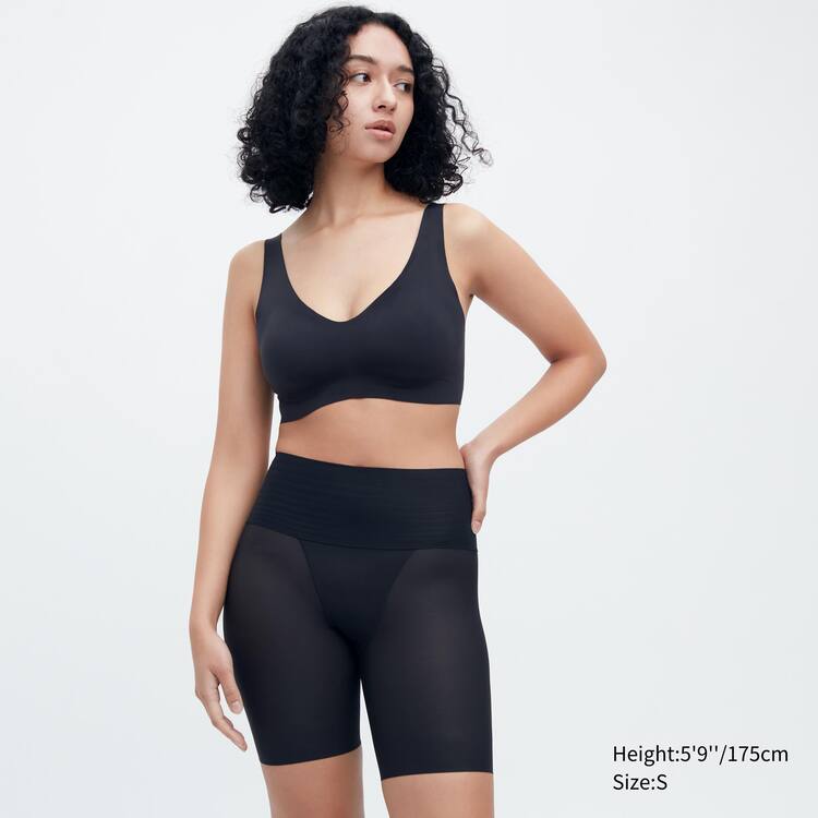 Uniqlo Airism Body Silhouette Shaper Half Spodne Pradlo Damske Čierne | JNEGQZ-648