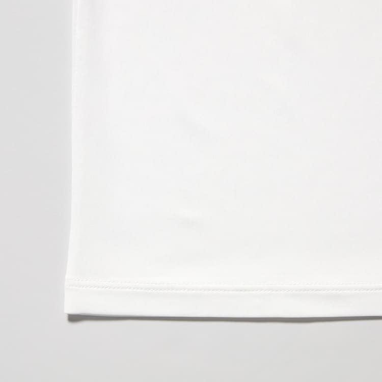 Uniqlo Airism Crew Neck Kratke Sleeved Tricko Panske Biele | VRTBDM-670