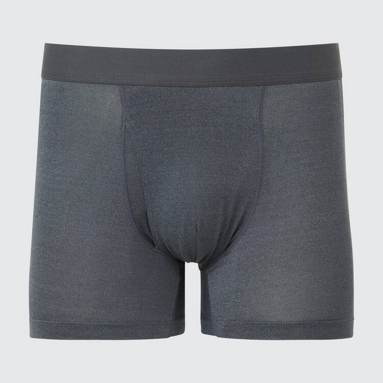 Uniqlo Airism Heather Boxers Spodne Pradlo Panske Siva | SCFMUR-974