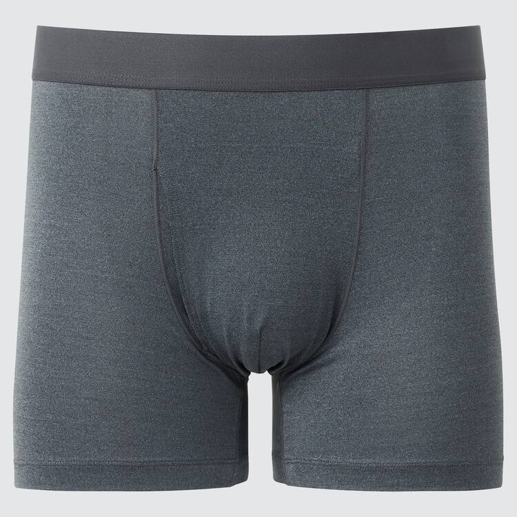 Uniqlo Airism Heather Boxers Spodne Pradlo Panske Siva | TORXUI-493