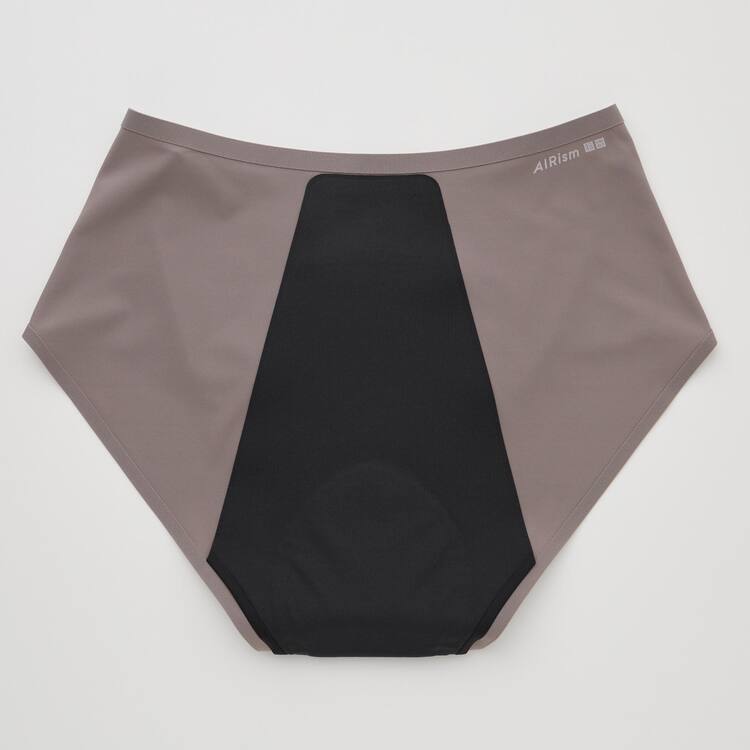 Uniqlo Airism High Rise Period Pants (High Absorbency) Spodne Pradlo Damske Siva | WLMQEY-524