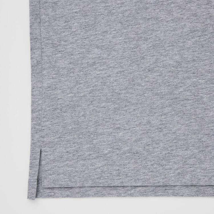 Uniqlo Airism Long Sleeved Polokosele Panske Siva | MEHBWI-903