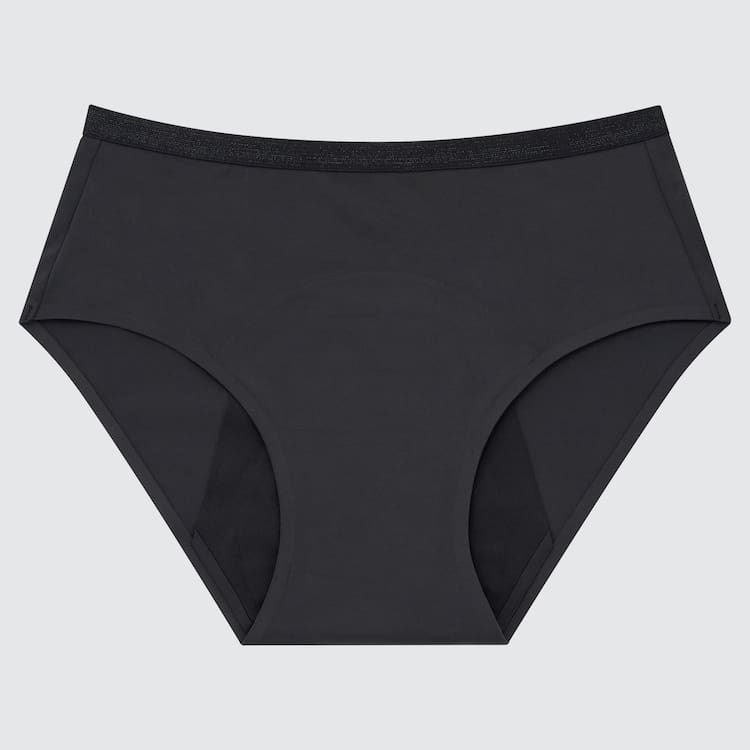 Uniqlo Airism Period Pants (High Absorbency) Spodne Pradlo Detske Čierne | GDLCVM-167