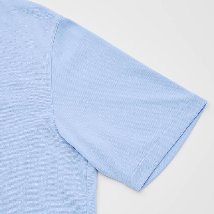 Uniqlo Airism Piqué Polokosele Panske Svetlo Modre | CKLQFP-697