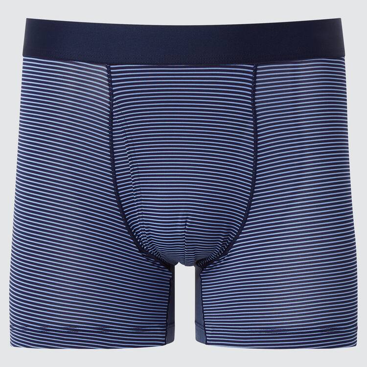 Uniqlo Airism Pruhované Boxers Spodne Pradlo Panske Námornícka Modrá | KDOSRM-915