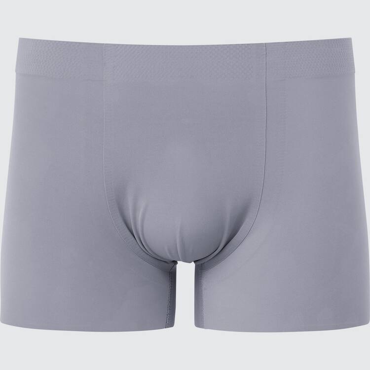 Uniqlo Airism Ultra Seamless Boxer Spodne Pradlo Panske Siva | GPZAMY-598