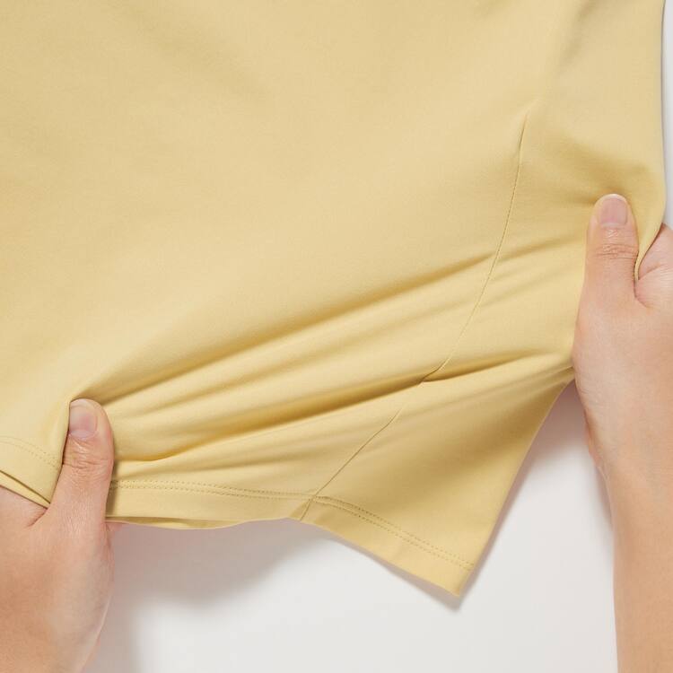 Uniqlo Airism Ultra Stretch Bez Rukavov Saty Damske Žlté | QGYEZN-528