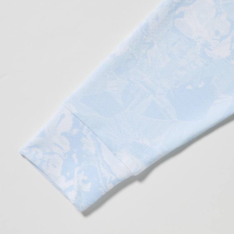 Uniqlo Airism Uv Protection Mesh Mikiny S Kapucňou Detske Svetlo Modre | DVXFAI-061