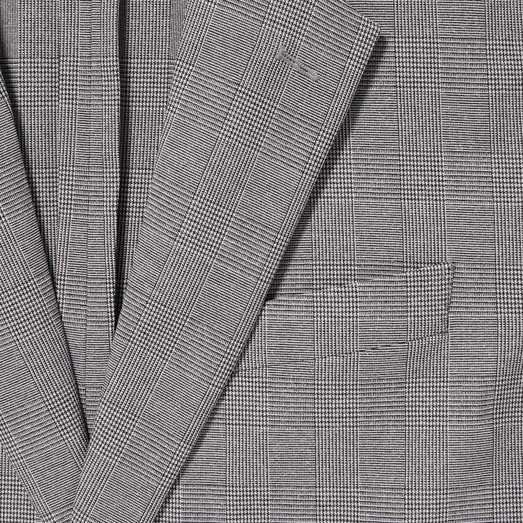 Uniqlo Airsense Ultra Light Glen Checked Bundy Panske Siva | OHRVAQ-492