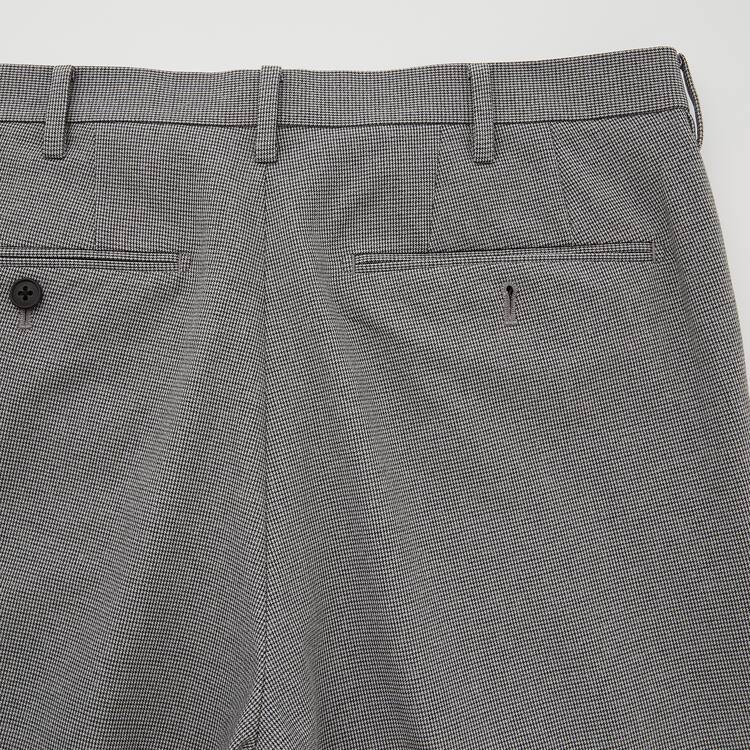 Uniqlo Airsense Ultra Light Houndstooth Nohavice Panske Siva | TVOENM-386