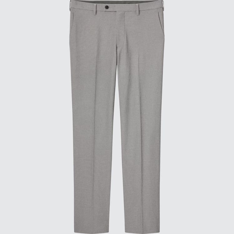 Uniqlo Airsense Ultra Light Houndstooth Nohavice Panske Siva | TVOENM-386
