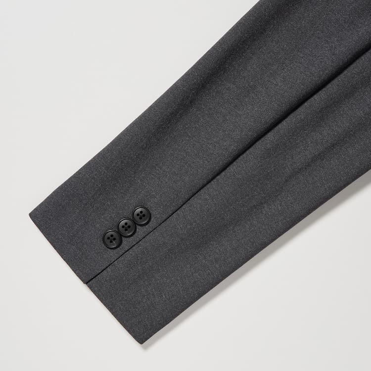 Uniqlo Airsense Ultra Light Vlna-look Bundy Panske Tmavo Siva | EJBAYK-512