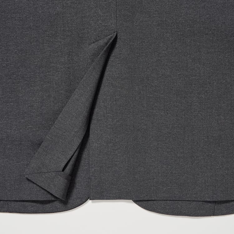 Uniqlo Airsense Ultra Light Vlna-look Bundy Panske Tmavo Siva | EJBAYK-512