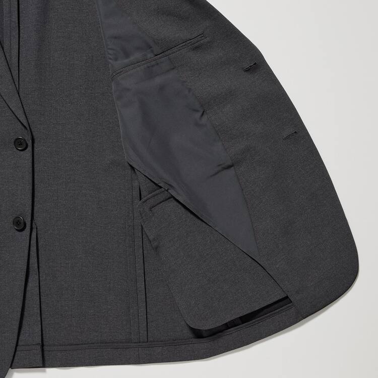 Uniqlo Airsense Ultra Light Vlna-look Bundy Panske Tmavo Siva | EJBAYK-512