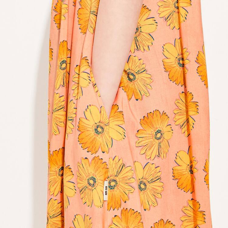 Uniqlo Andy Warhol Flowers Podkategória Ut Camisole Saty Detske Svetlo Oranžové | APCNHF-125