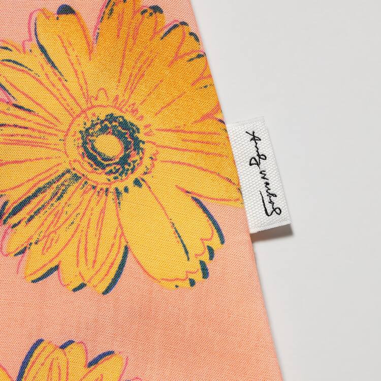 Uniqlo Andy Warhol Flowers Podkategória Ut Camisole Saty Detske Svetlo Oranžové | APCNHF-125