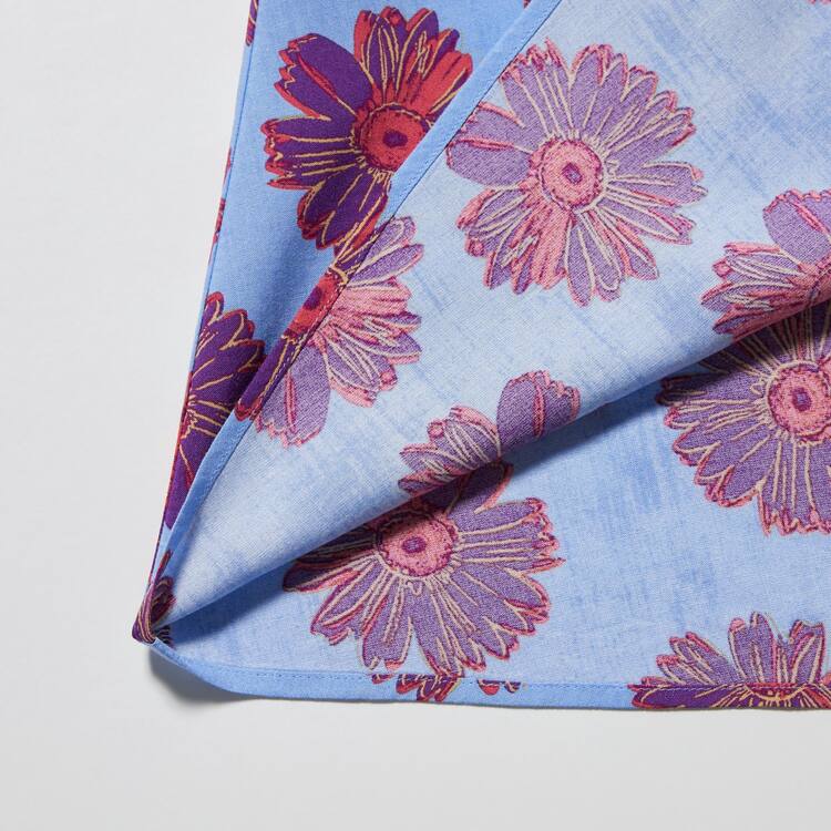 Uniqlo Andy Warhol Flowers Podkategória Ut Camisole Saty Detske Modre | FHDZLT-264