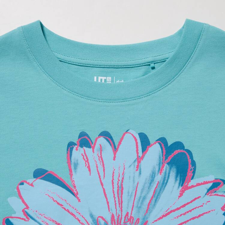 Uniqlo Andy Warhol Flowers Podkategória Ut Grafika Tricko Damske Zelene | IRDZWT-812