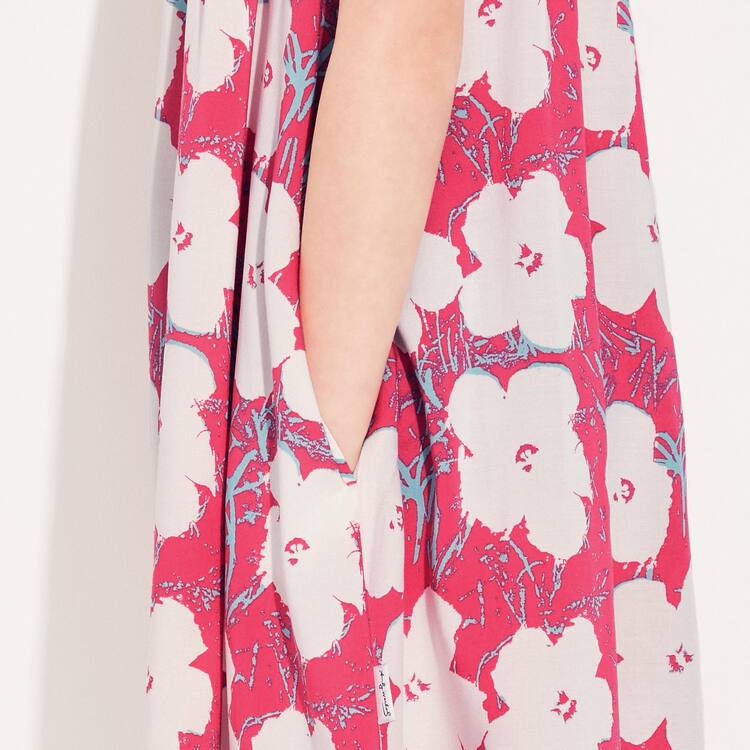 Uniqlo Andy Warhol Flowers Podkategória Ut Camisole Saty Detske Ruzove | UHEQXZ-653