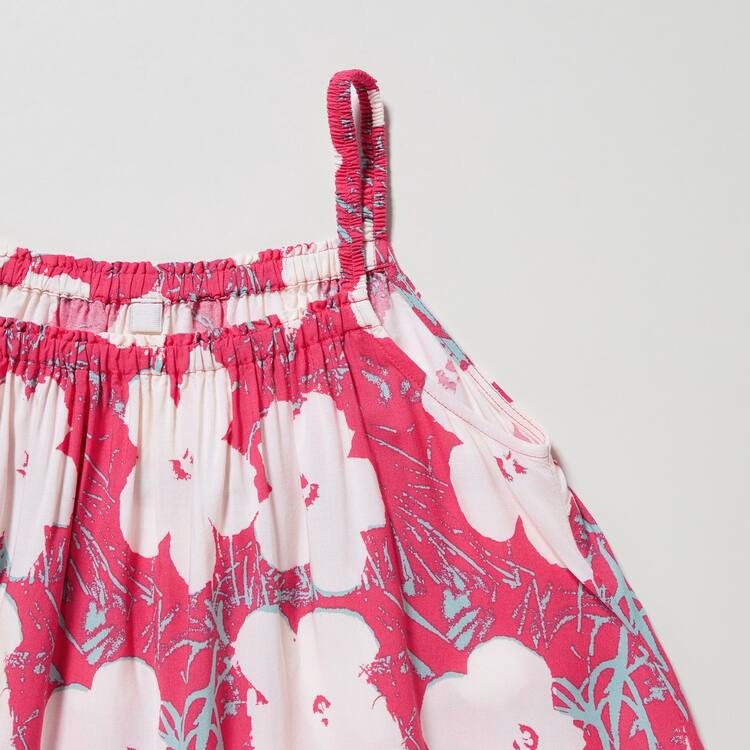 Uniqlo Andy Warhol Flowers Podkategória Ut Camisole Saty Detske Ruzove | UHEQXZ-653