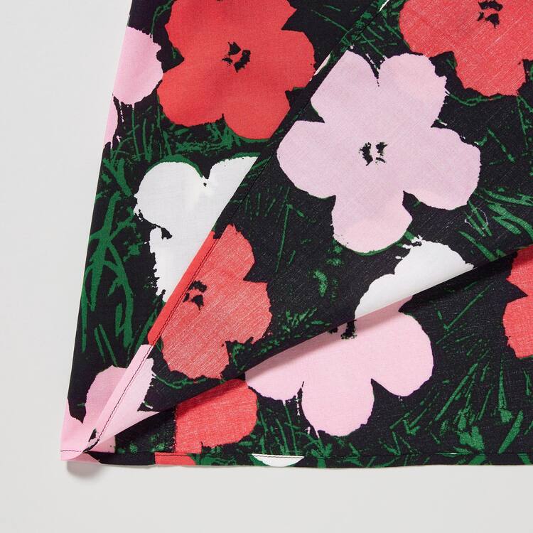 Uniqlo Andy Warhol Flowers Podkategória Ut Camisole Saty Detske Ruzove | WJIEAS-712