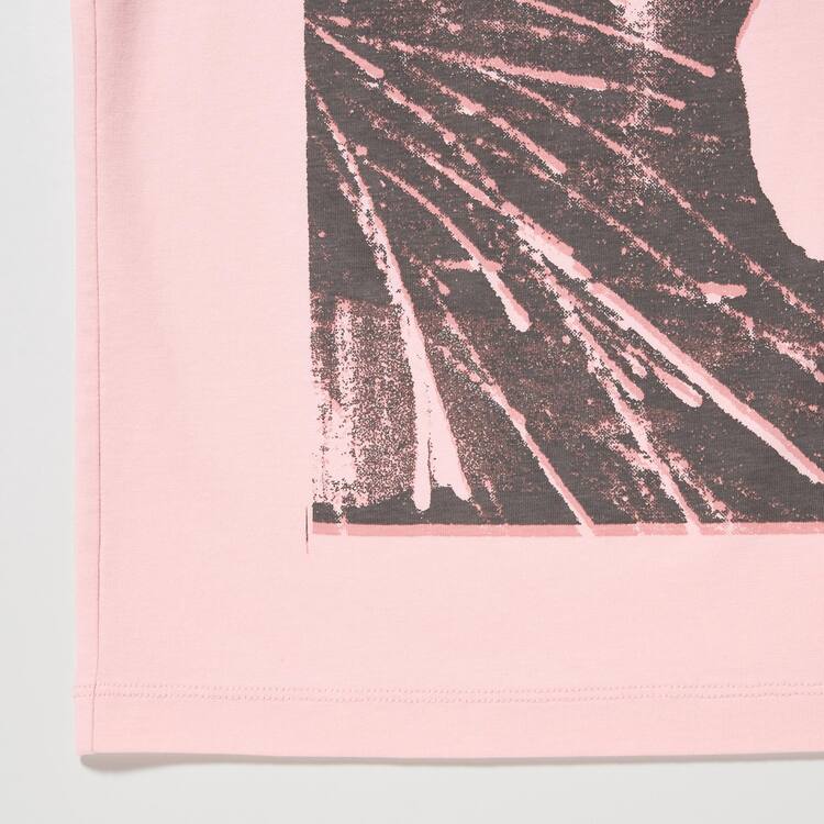 Uniqlo Andy Warhol Flowers Podkategória Ut Grafika Tricko Damske Ruzove | ZQSLKB-613