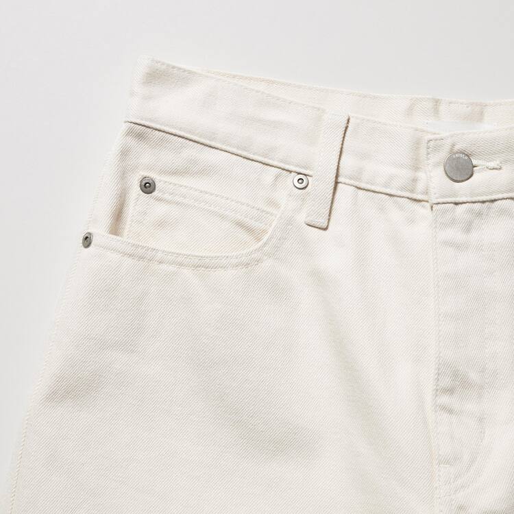 Uniqlo Baggy Džínsy Damske Biele | FBZIYW-581