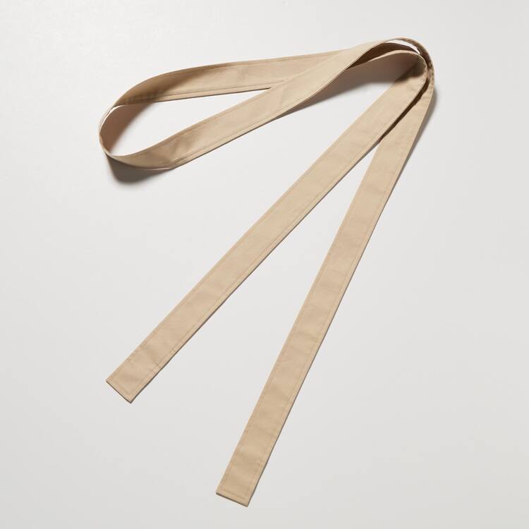 Uniqlo Bavlnene A-line Long Sleeved Saty Damske Béžové | XKDJHO-296