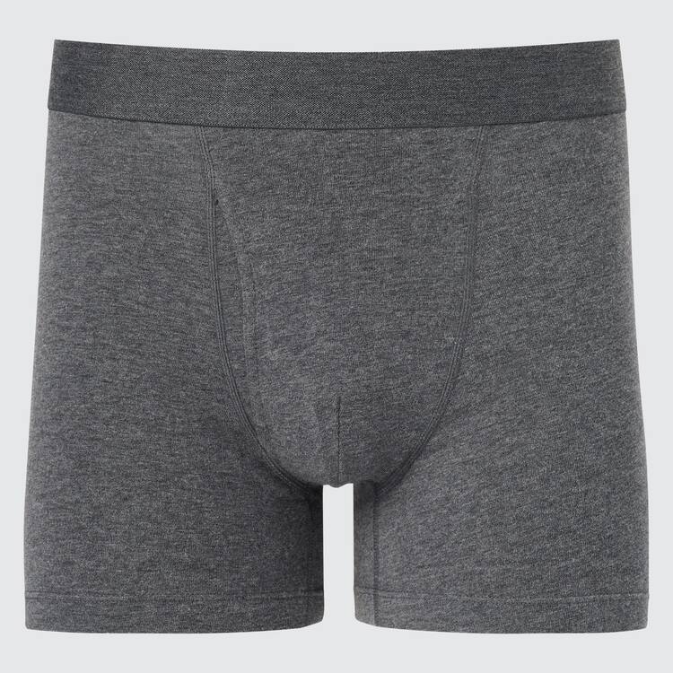 Uniqlo Bavlnene Boxer Spodne Pradlo Panske Siva | LHTSJA-142