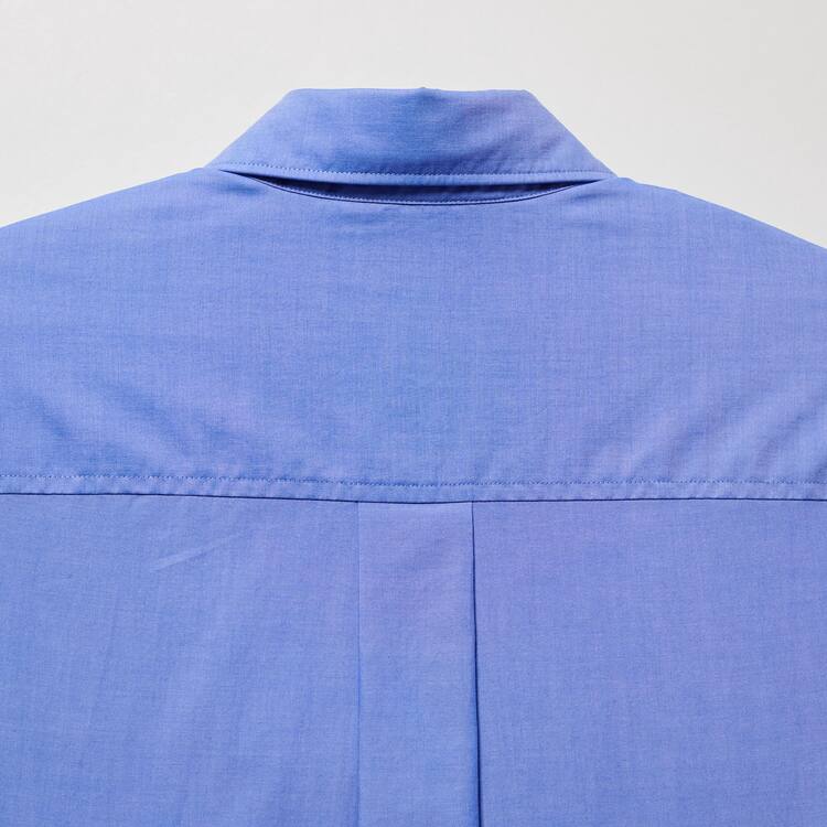 Uniqlo Bavlnene Chambray Long Sleeved Kosele Damske Modre | RPUOCL-623