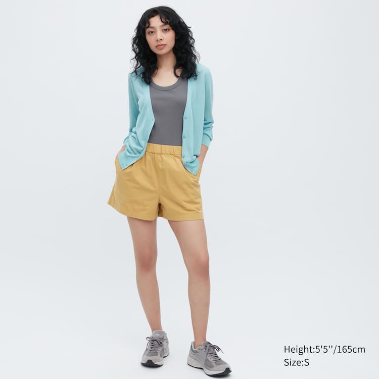Uniqlo Bavlnene Easy Loungewear Damske Žlté | JYWSOK-038