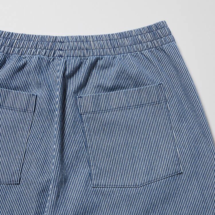 Uniqlo Bavlnene Hickory Pruhované Relaxed Fit Ankle Length Loungewear Panske Modre | KNUSYP-374