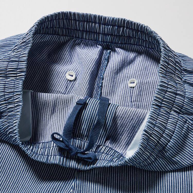 Uniqlo Bavlnene Hickory Pruhované Relaxed Fit Ankle Length Loungewear Panske Modre | KNUSYP-374