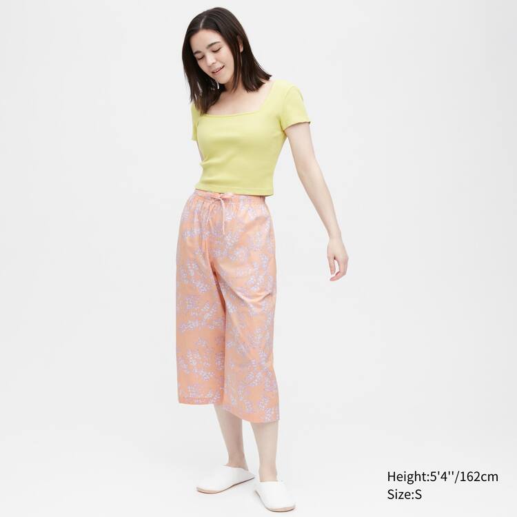 Uniqlo Bavlnene Relaco 3/4 Loungewear Damske Svetlo Oranžové | MEZDYS-529