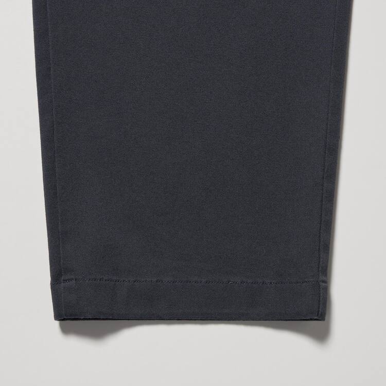 Uniqlo Bavlnene Relaxed Fit Ankle Length Nohavice Panske Tmavo Siva | SPEMDZ-613