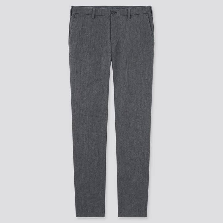 Uniqlo Bavlnene Stretch Slim Fit Chinos (2021 Season) Nohavice Panske Siva | PGMSCY-769
