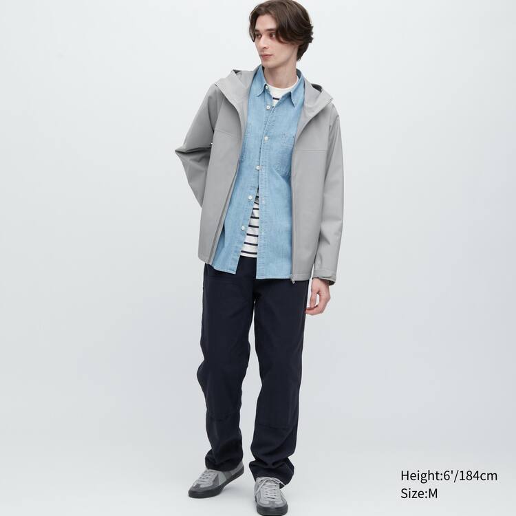 Uniqlo Blocktech 3d Cut Parka Panske Siva | JPOXSF-395