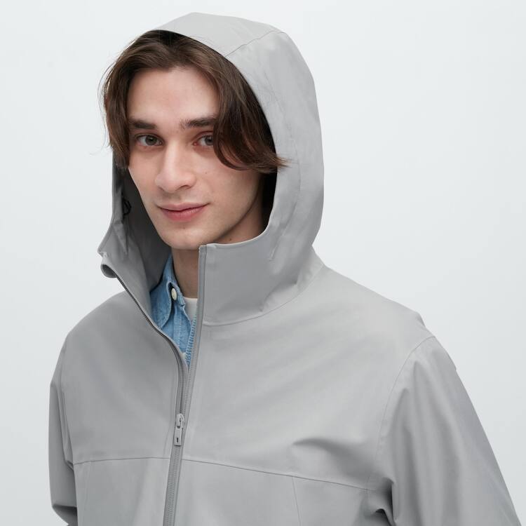 Uniqlo Blocktech 3d Cut Parka Panske Siva | JPOXSF-395