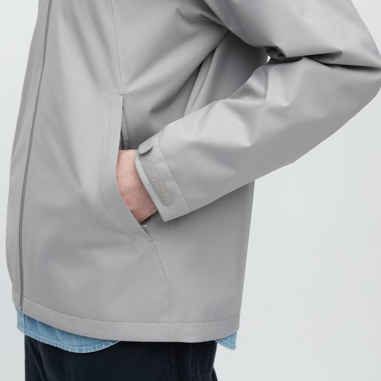 Uniqlo Blocktech 3d Cut Parka Panske Siva | JPOXSF-395